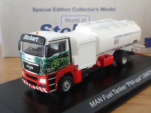 ATLAS EDDIE STOBART SOUTHEND AIRPORT MAN JET FUEL TANKER TRUCK MODEL JV4125 1:76 - Imagen 1 de 3