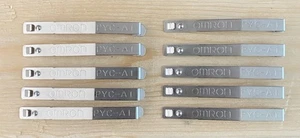 SET OF 10 OMRON HOLD DOWN CLIP, PYC-A1 - Picture 1 of 2