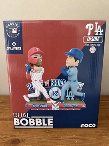 Bryce Harper & Shohei Ohtani Phillies & LA Dodgers Bobblehead Limited Edition - Picture 1 of 4