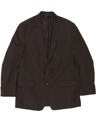 Chaqueta Blazer IZOD Para Hombres 2 Botones Reino Unido 40 Grande Gris Poliéster IR08 Foto 1 de 3