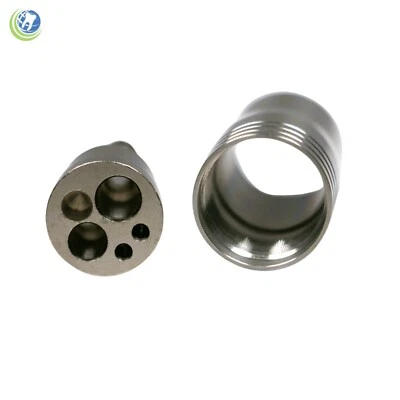 PIEZA DE MANO DENTAL CONECTOR METÁLICO DE 4 ORIFICIOS Y ACOPLADOR DE TUERCAS DCI 120T Foto 1 de 4