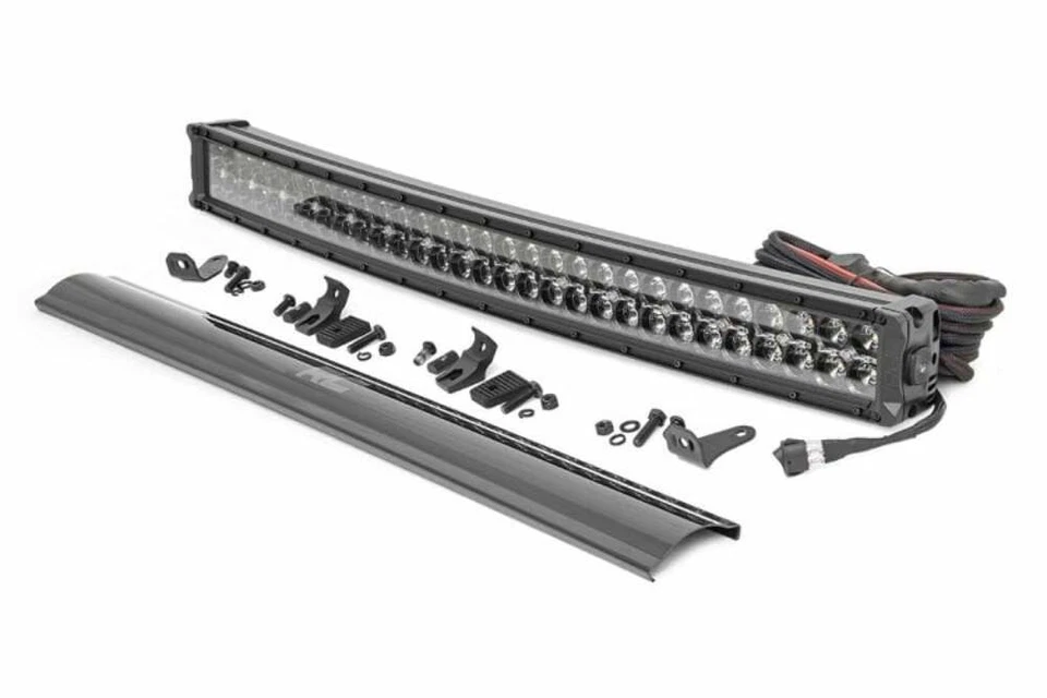 Kit de rejilla LED Rough Country 30 pulgadas serie negra blanca DRL se adapta a Toy 14-20 4-Runner Foto 1 de 1