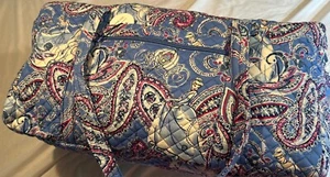 Vera Bradley Disney Cinderella Paisley Large Travel Duffel Duffle Bag New Exactl - Picture 1 of 9