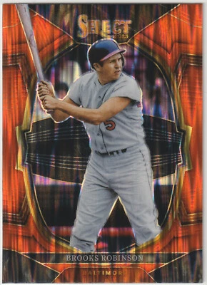 MLB 2023 Panini Select Orange Prizm #20 Brooks Robinson Baltimore Orioles Foto 1 de 2