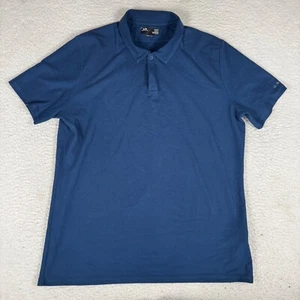 Oakley Activewear Polo Herren Gr. 2XL Blau Kurzarm Kragen Hydrolix - Bild 1 von 17