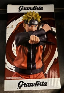 Naruto Uzumaki Grandista Figure Naruto Shippuden 8.7" Statue Banpresto Bandai - Picture 1 of 1