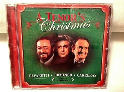 A Tenor's Christmas Holiday CD By Pavarotti Domingo Carreras Xmas -New Sealed - Image 1 of 2