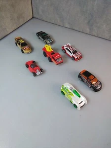 Lot Of 7 Hotwheels Cars very cool fire truck Nascar police Reale lime  - Picture 1 of 5