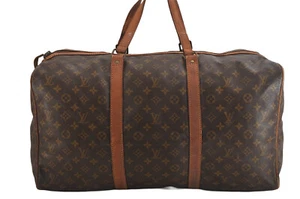 Auténtico Bolso Boston de Mano Louis Vuitton Monograma Saco Souple55 Modelo Antiguo LV 7532M - Imagen 1 de 10