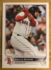 2022 Topps Series 1 Travis Shaw Base Baseball Card #88 Red Sox 1B/DH VG/EX