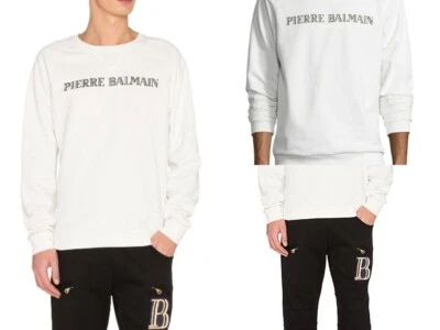 Pierre Balmain знаковый логотип толстовка джемпер свитер толстовка пуловер 50 - Изображение 1 из 4