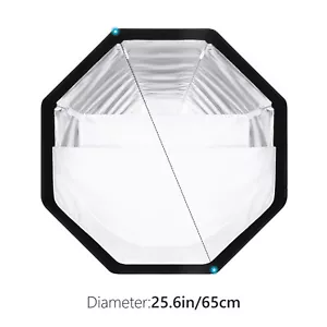 Neewer 65cm Octagonal Softbox Quick Release, with S-Type Bracket Mount - Picture 1 of 5