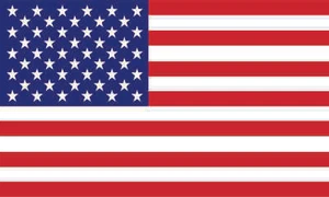 US American Flag Decal | 5x3" Sticker | United States USA America | Sticker - Picture 1 of 1