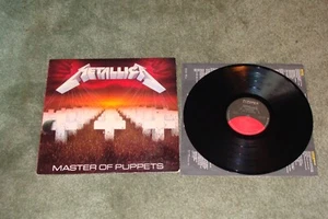 METALLICA MASTER OF PUPPETS RECORD VINYL LP ALBUM ORIGINAL ELEKTRA 1986 - Picture 1 of 2