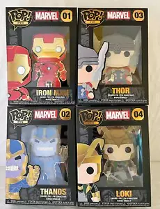 Lote de 4 pines Funko Pop MARVEL - Imagen 1 de 7