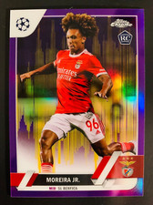 2022-23 Topps Chrome UCC # 37 Moreira Jr Purple Gold refractor rookie card RC