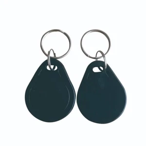 13,56 MHz Clásico 1K Proximidad ABS Negro IC Llaveros Control de Acceso Paquete de 10 - Imagen 1 de 5