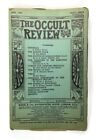 The Occult Review Magazine Vintage Czerwiec 1930 Nadprzyrodzona świadomość Mistyczna
