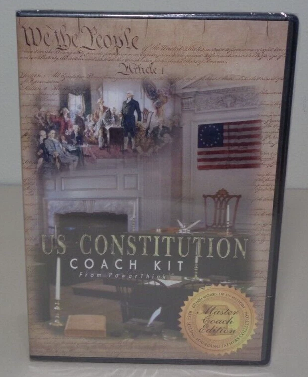 US CONSTITUTION COACH KIT From PowerThink / New DVD / Computer Software - Image 1 of 4