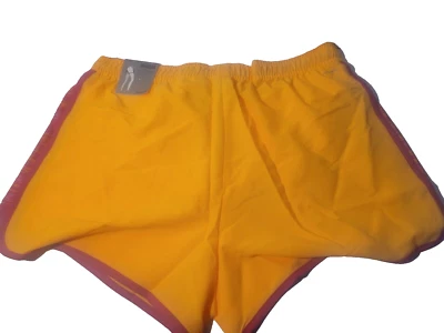 Reebok Womens Run  Athletic Workout Shorts, Neon / Pink Sz Medium  NWT - Image 1 of 4