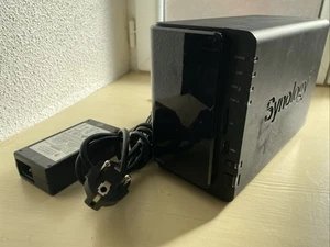 NAS noir Synology Diskstation Ds211+ 512MB 1.6 GHZ 2x Baie Nas - Photo 1/4