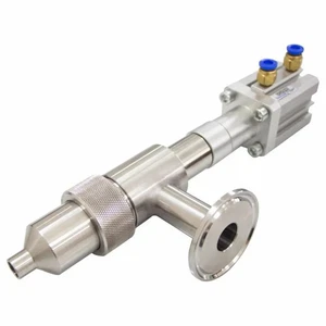 Pneumatic Anti Drip Filling Head 304 SUS Filling Machine Discharge Nozzle - Picture 1 of 20