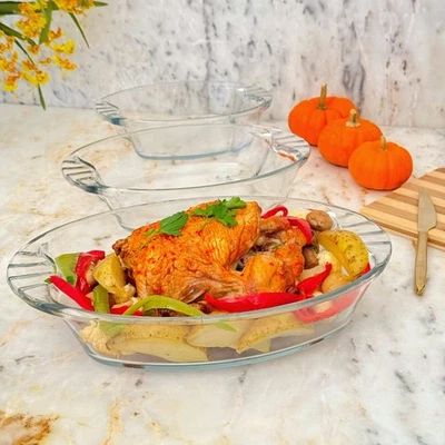 Glass Bakeware Set - Image 1 of 4