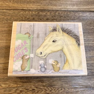 Stampabilities House Mouse Nigh-ce Helpers HMOR1092 New Unused - Picture 1 of 4