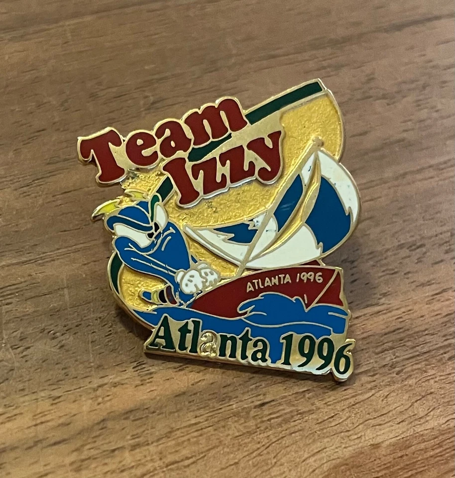 Atlanta 1996 Mascot Team Izzy  Sailing Olympic Pin - Image 1 of 1