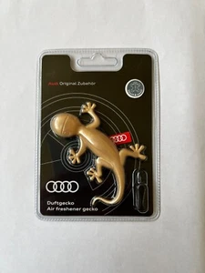 Genuine Audi Air freshener gecko gold 000087009AS Cinnamon - Picture 1 of 1