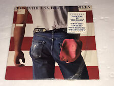 BRUCE SPRINGSTEEN BORN IN THE USA ALBUM RECORD LP VINYL 1984 SHRINK HYPE STICKER