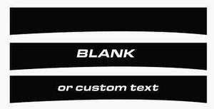 Toyota Hilux Sunstrip Graphics Sun Strip Windshield Banner Decal - Picture 1 of 4