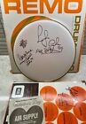 Air Supply Autographed Signed Russell Hitchcock Drumhead Drum Head