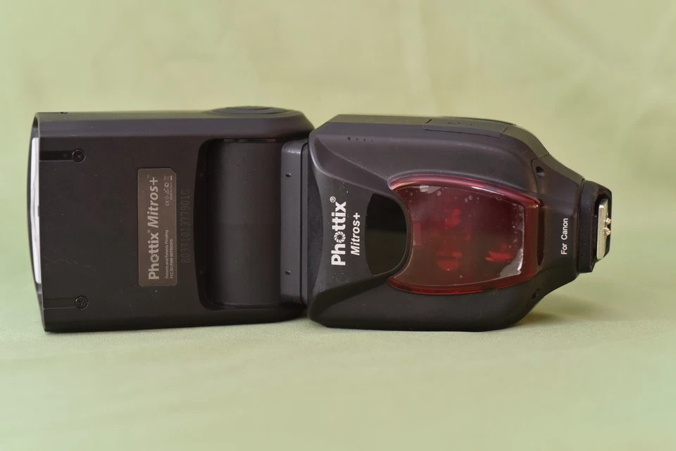 【Nice】Phottix Mitros+ TTL Transceiver Flash for Canon - Perfect Working Order - Image 1 of 4
