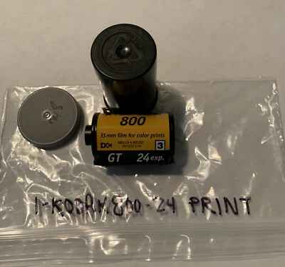 1 Roll Kodak Portra 800 24 Exp Professional Color Negative 35mm Film No Box - Image 1 of 2