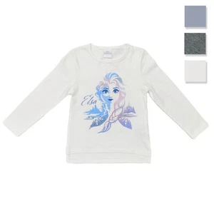 Official Disney Frozen Elsa Girls Long Sleeve T-Shirt Original 3324 - Picture 1 of 4
