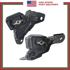 Set Front Left & Front Right Engine Motor Mount For Dodge Nitro Jeep Liberty 3.7 - Picture 1 of 10