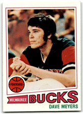 1977-78 Topps Dave Meyers Milwaukee Bucks #76 Set Break - Most VG-EX+