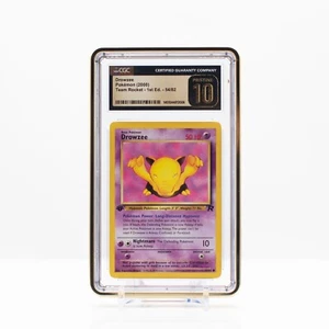 Pokemon Drowzee #54 Team Rocket 1. Edition 2000 Non Holo - CGC 10 PRISTINE - Bild 1 von 4