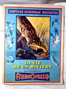 ALBUM N°3, LA VIE DE LA RIVIÈRE, ÉDITIONS ENTREMETS FRANCORUSSE, COMPLET. - Picture 1 of 11
