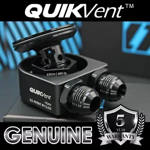 Level 7 QuikVent™ Quick Vent, Vented Oil Cap, B16 B18 B20 GSR LS D16 F20C S2000 - Picture 1 of 8