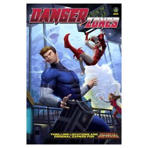 GRR5521 Green Ronin Publishing Mutants and Masterminds: Danger Zones