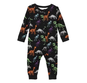 HYDE and EEK!  Halloween Black Baby 1-Piece Sleep Outfit  Size 6-9 months - Picture 1 of 5