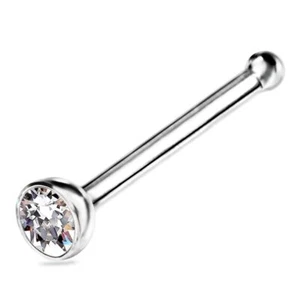 Piercing Ring 925 Sterling Silber vergoldet Gelbgold dünn Hoop Ohrpiercing  - Bild 1 von 5