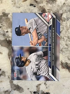 2024 Topps Now Juan Soto Mickey Mantle #190 La maggior parte delle passeggiate prima del 26 - Foto 1 di 2