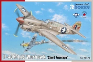 P-40K-1/5 Warhawk Short Fuselage	SH72379 Special Hobby 1:72 New - Picture 1 of 1