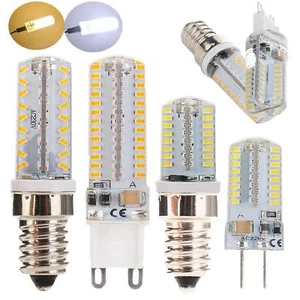 Dimmable LED Corn Bulb Light G9 G4 E12 E14 3014 SMD Replace Halogen Lamp Bright - Picture 1 of 24