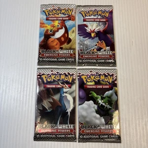 Sealed Emerging Powers _ Black & White _ Booster Pack Art Set Pokemon Cards 2011 - Picture 1 of 10