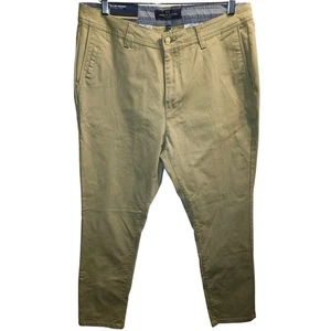 Pantalón Dillon de níquel y hierro ajustado elástico sarga 34x30 - Imagen 1 de 8