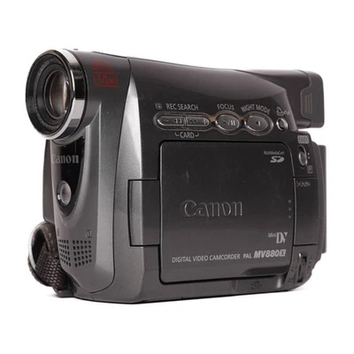 Canon MV880x MiniDV PAL Camcorder - Gray - FULLY WORKING - Image 1 of 4